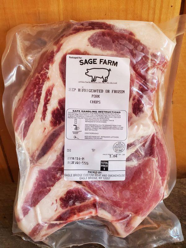 Pork, Chops, about 1 lb package Supply