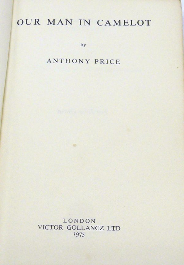 Our Man in Camelot by Anthony Price For Cheap