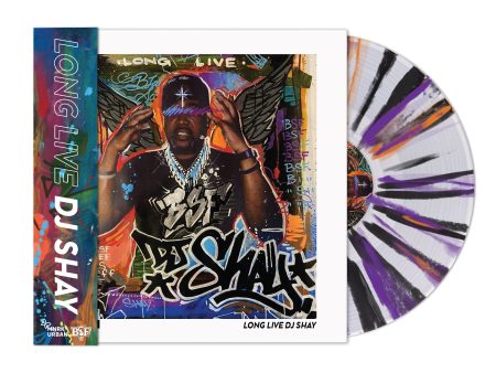 Long Live DJ Shay (Purple & Orange Splatter LP w OBI) Hot on Sale