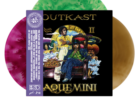 Aquemini 25 Year Anniversary (Colored 3xLP w OBI) Online Sale