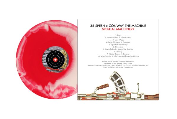 Speshal Machinery (Red & White A-Side B-Side Colored LP w OBI) For Sale