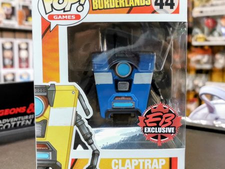 BORDERLANDS Claptrap (Blue) EB Games Exclusive Pop! Online Sale