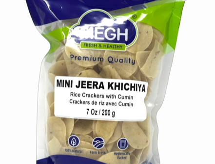 Megh Mini Jeera Khichiya (Rice Cracker) 200g Fashion