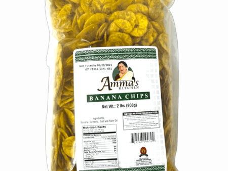 Amma s Kitchen Banana Chips Hot Pepper 2lb Fashion