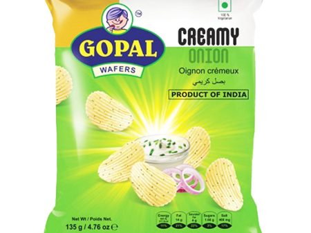 Gopal creamy onion waffers 135gm Online Hot Sale